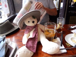 Harold tries his first lemon shandy