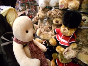 Harold making new friends