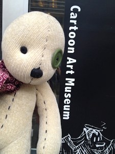 Harold at CAM's Door